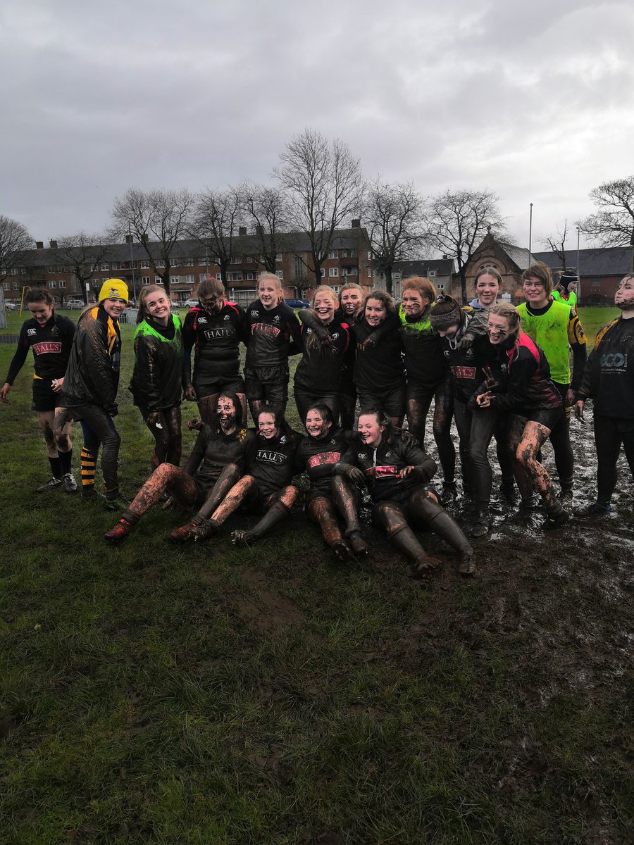 EKRugbyAcademy's tweet photo. EK Queen Bees, WD Wolves, Biggar and Moray good run out for U16 & U14 girls #girlsloverugby #playinginmud
@JenMiller_Rugby @PeterBurgon @Scotlandteam https://t.co/bc6FRc4Em2