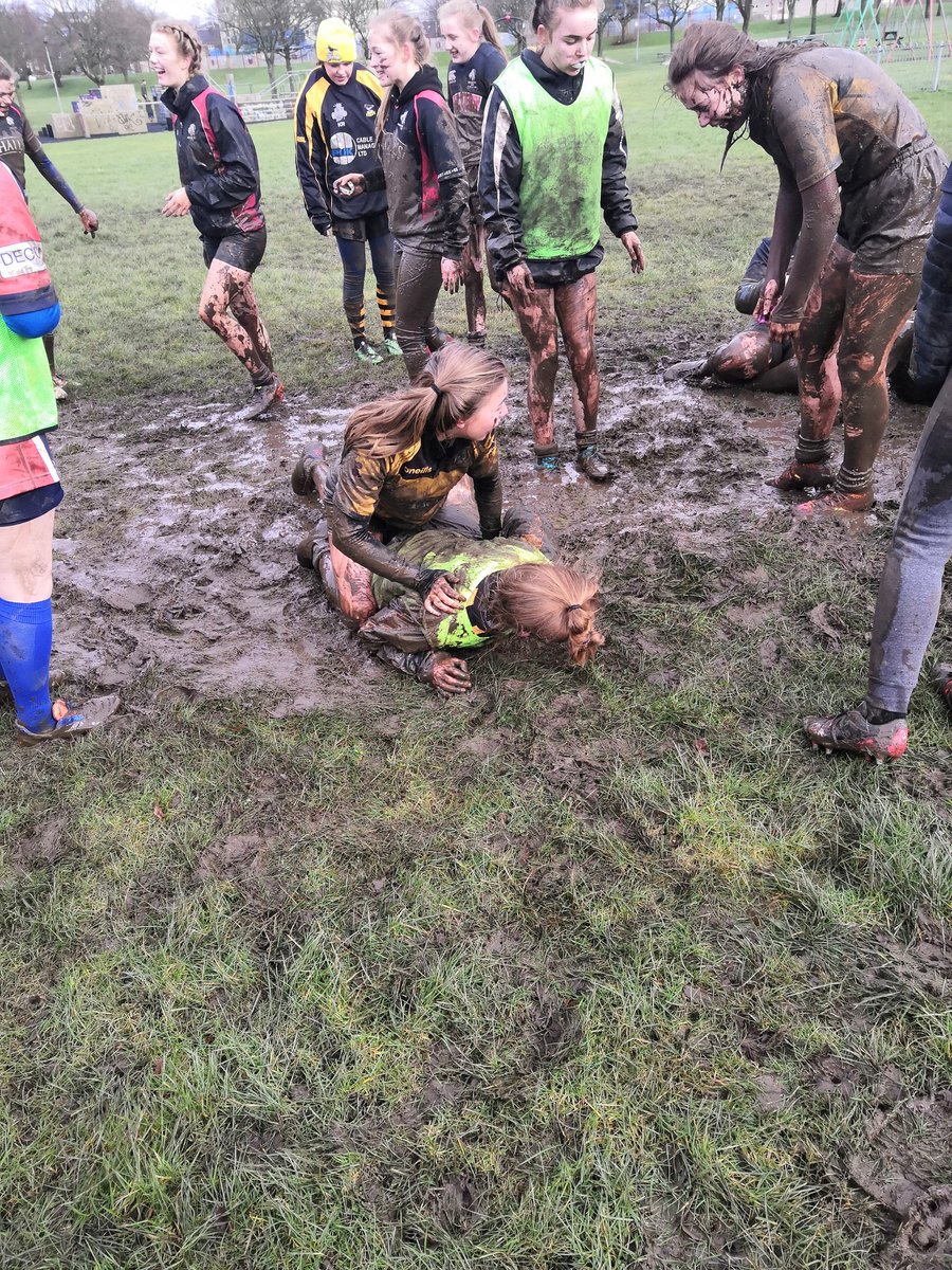 EKRugbyAcademy's tweet photo. EK Queen Bees, WD Wolves, Biggar and Moray good run out for U16 & U14 girls #girlsloverugby #playinginmud
@JenMiller_Rugby @PeterBurgon @Scotlandteam https://t.co/bc6FRc4Em2