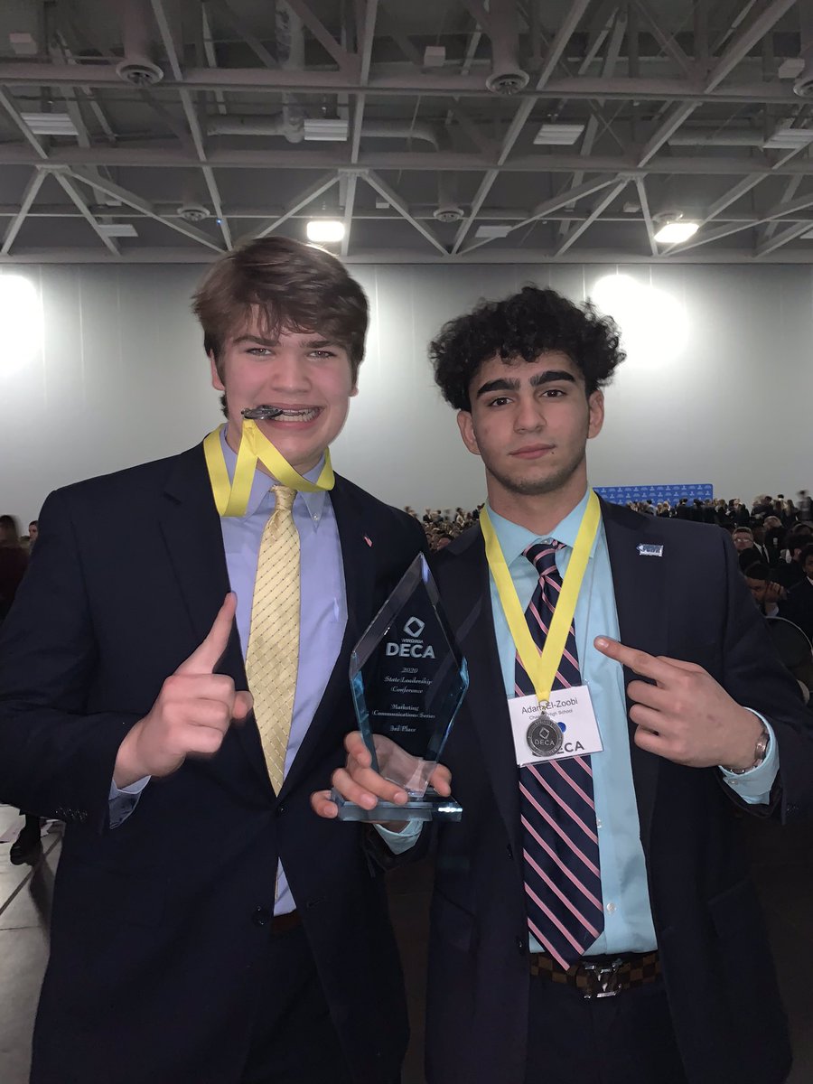 Chantilly DECA tweet media