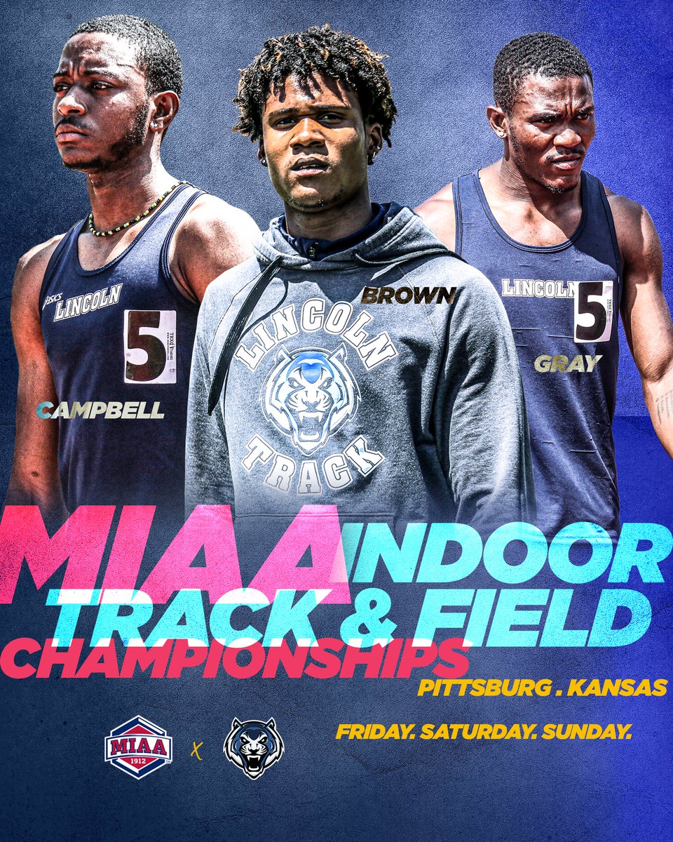 GoBlueTigers's tweet photo. Championship Sunday. ⏱🏆

Alot of big Finals today for our Men &amp; Women Track &amp; Field Teams. https://t.co/JQdCdn1Y5R
