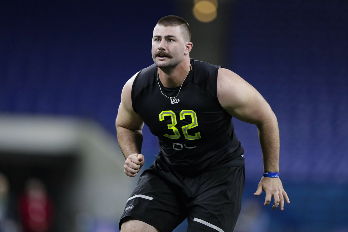 JohnMolchon's tweet photo. Praise God for all his blessings! This will be an experience I’ll never forget. A special thanks to all the people that were cheering me on. 🔷See ya in Boise!🔶

#nflcombine #stache https://t.co/2WxhcuOQ4c
