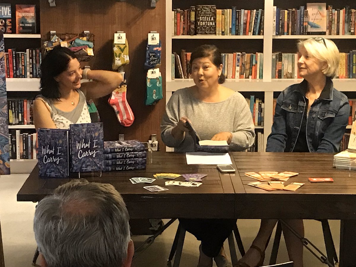 ErinDealey's tweet photo. Dearest @JenLiaLongo You are the BEST! What an honor—and so much fun to join forces with you &amp; #BookStoreOwnerExtraordinaire Tina at @faceinbooks to celebrate #BookLove #community your incredible new #YA #WhatICarry ⭐️⭐️⭐️⭐️⭐️ and our sweet #SnowGlobeWishes @SleepingBearBks 📚❤️ https://t.co/eVvIE8lP1v