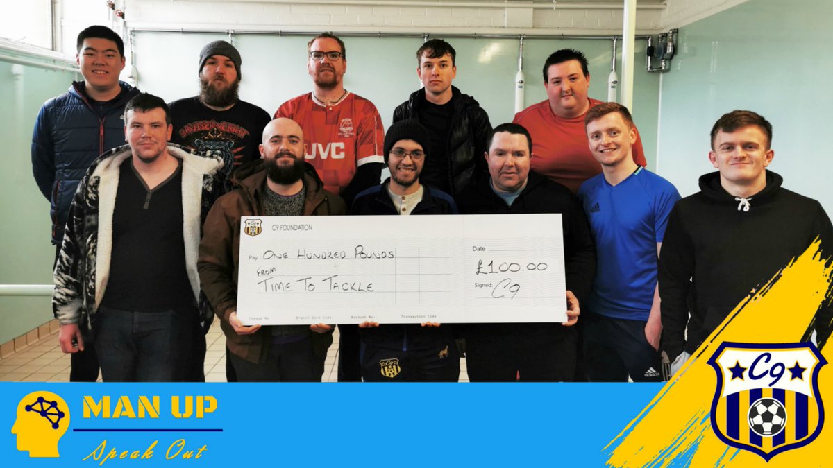 C9Foundation's tweet photo. Huge thanks to @Timetotackle for today's match, and generous donation of £100 to our cause!

Today we had 14 participants from of #C9Sessions involved, enjoying the beautiful game.

📸 https://t.co/6n1R8smgFw https://t.co/N1MWlJycEA