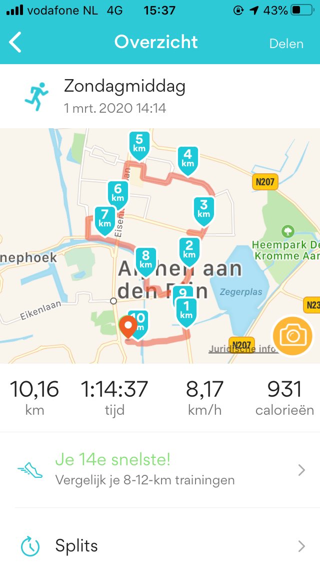 GertLinden's tweet photo. We did it!!! Doel was 1:15, geluktvin 1:14:37. Buurmannenloop 2020 bij de 20 van Alphen. https://t.co/y4ZzWPdbPd