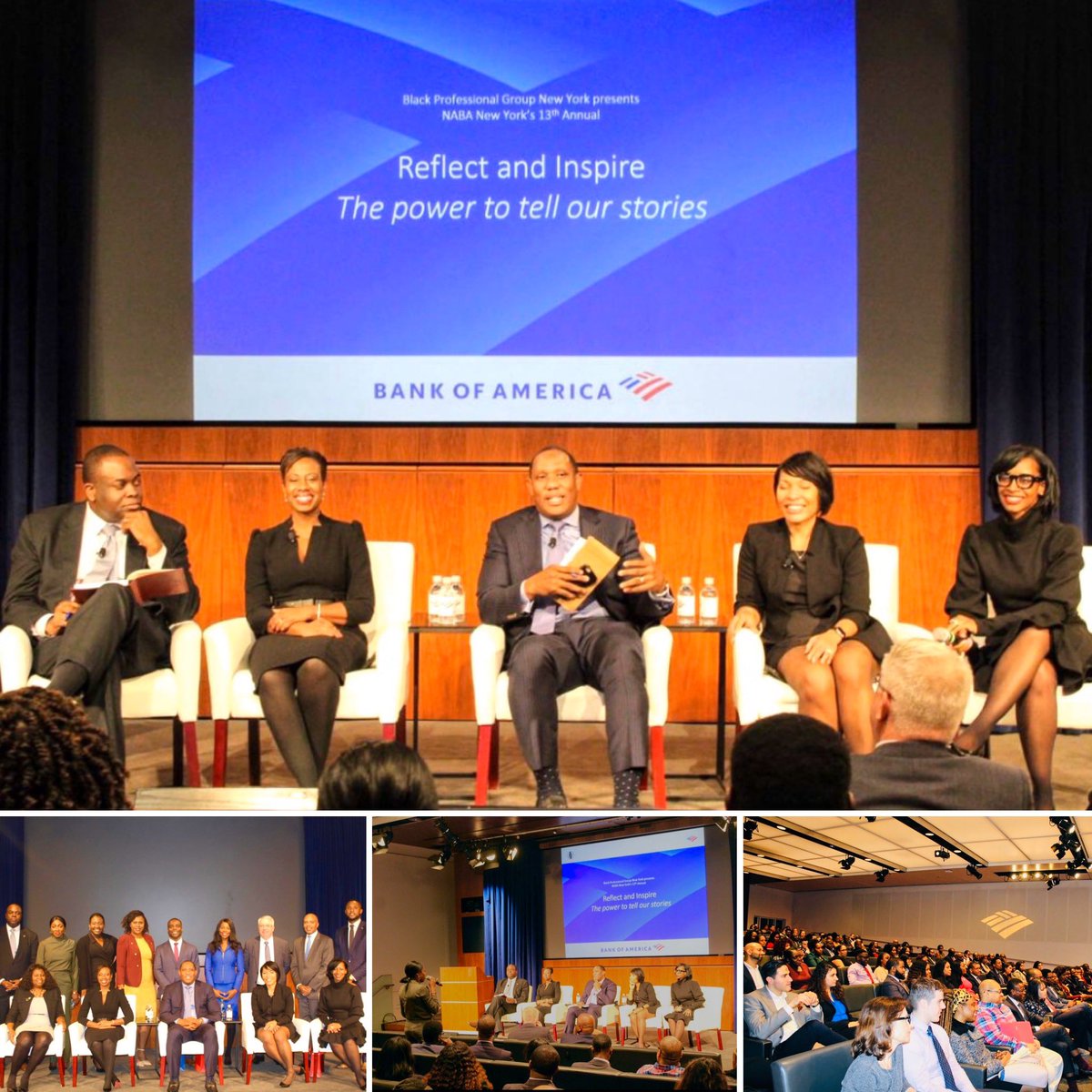 Thanks to @BankofAmerica and @NABANEWYORK for hosting me on the panel for the 13th Annual “Reflect and Inspire” discussion! A wonderful way to close out Black History Month! #bankofamerica #nabany #ey #reflectandinspire #blackhistorymonth