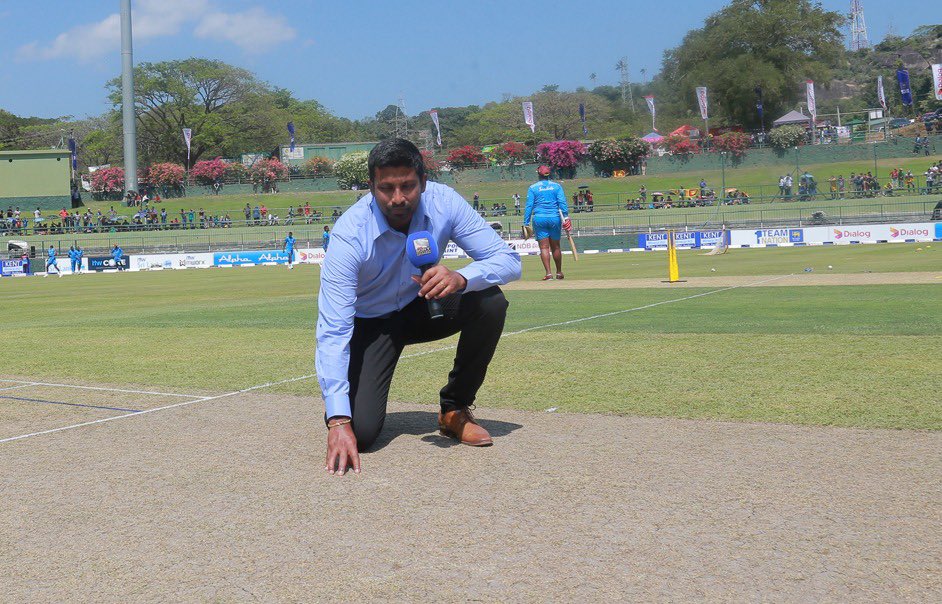 RusselArnold69's tweet photo. Work today #slvwi #pallekelle https://t.co/54FryE9hBf
