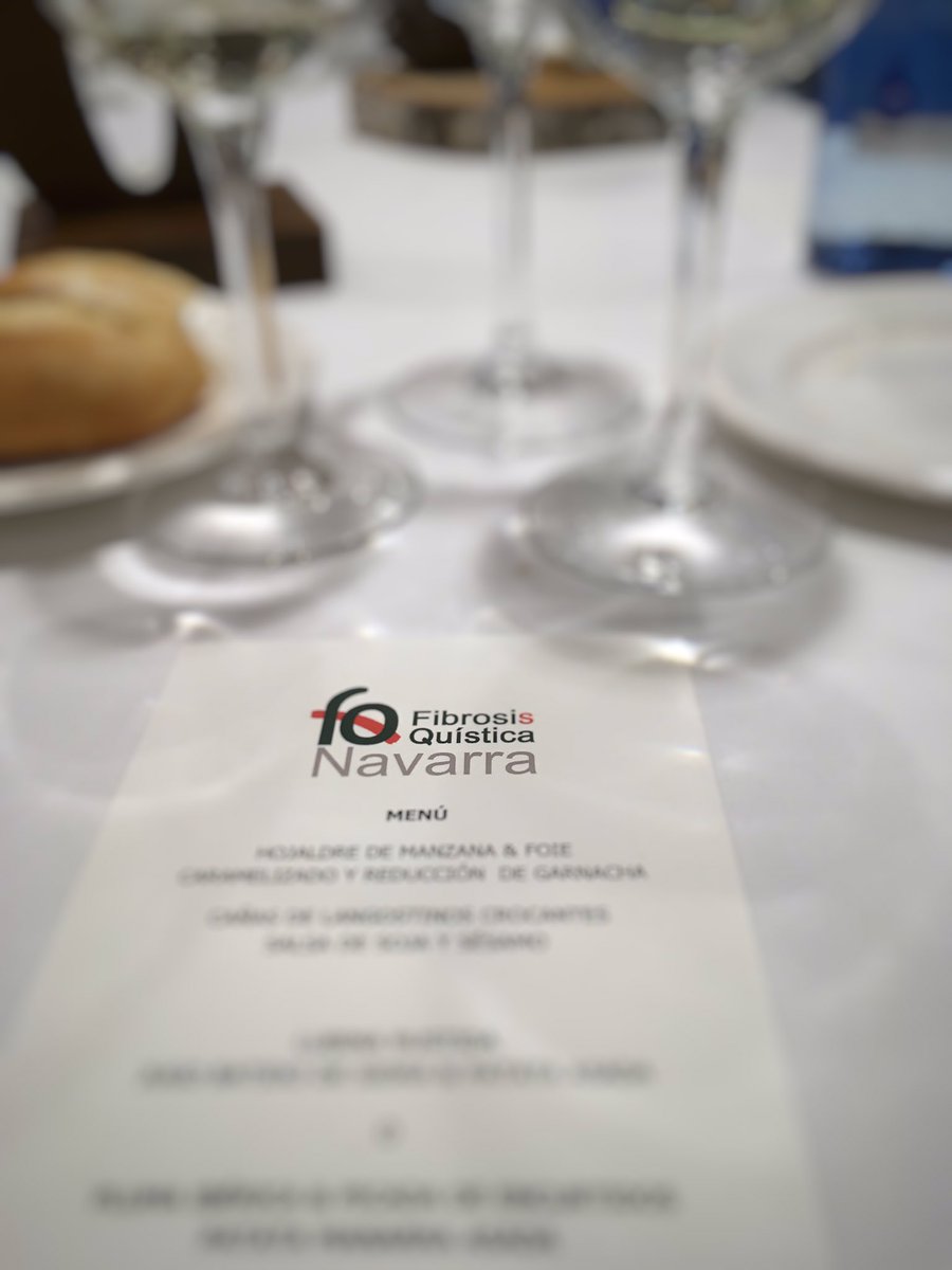 Gracias <a href="/FQNavarra1/">AsociacionNavarraF.Q</a> 
Encantados y agradecidos por poder compartir y apoyaros, un año más, en vuestra magnífica cena benéfica anual con personas e instituciones comprometida con las necesidades de las personas con fibrosis en #Navarra.
Enhorabuena por vuestro trabajo y esfuerzo!
