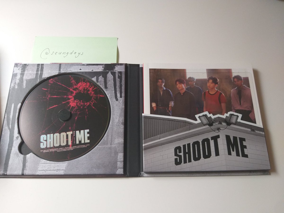 seungdays's tweet photo. want to sell/wts

day6 shoot me: youth part 1 album - bullet version 
•no pcs
•just photobook and cd
•£11 (can negotiate)
•free uk shipping/£2 for shipping within europe
•ww? depends https://t.co/FPiDBtHcWp