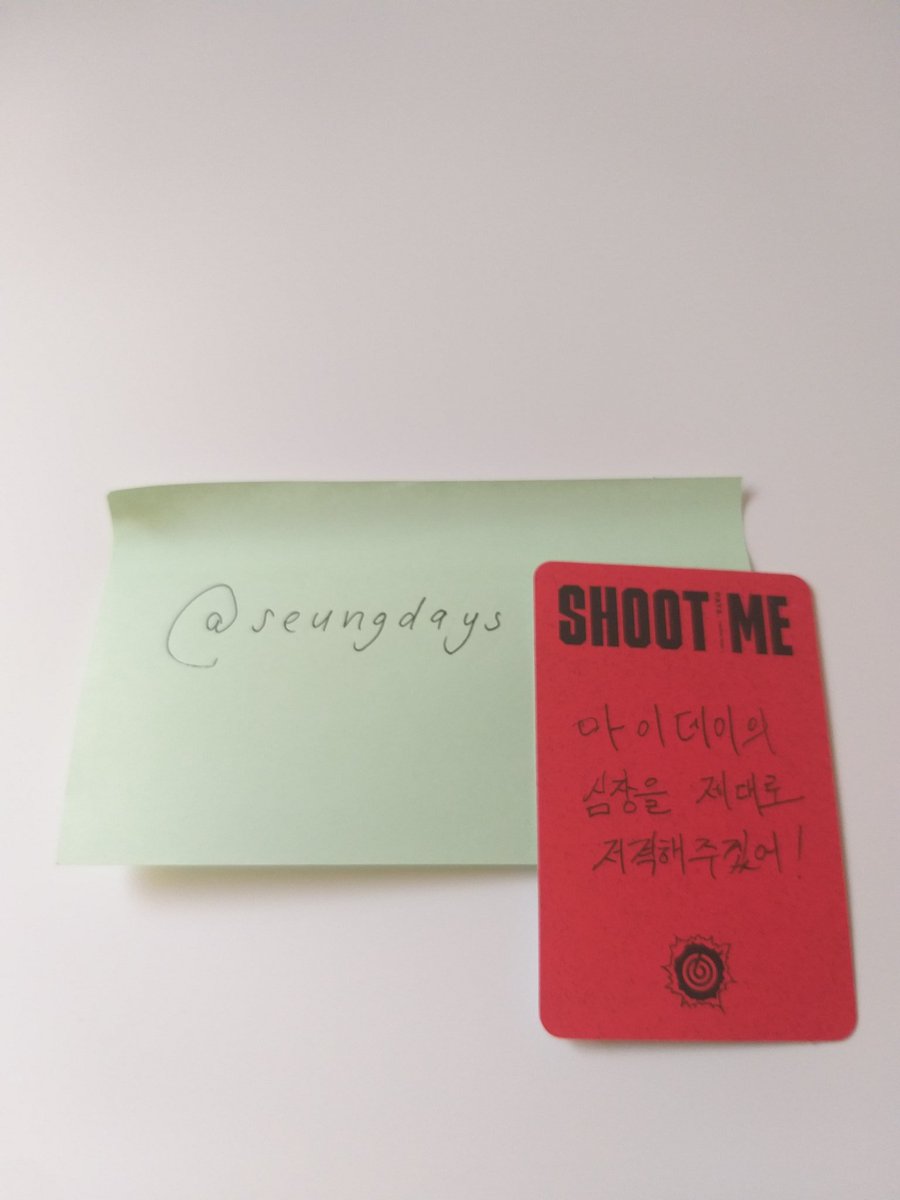 seungdays's tweet photo. want to sell/wts

•day6 wonpil - from shoot me album
•£4
•£1.50 for shipping https://t.co/puJm3wiqGh