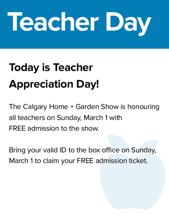 Are you a teacher? Head on over to the #CHGS20 today and show your ID for FREE entry!