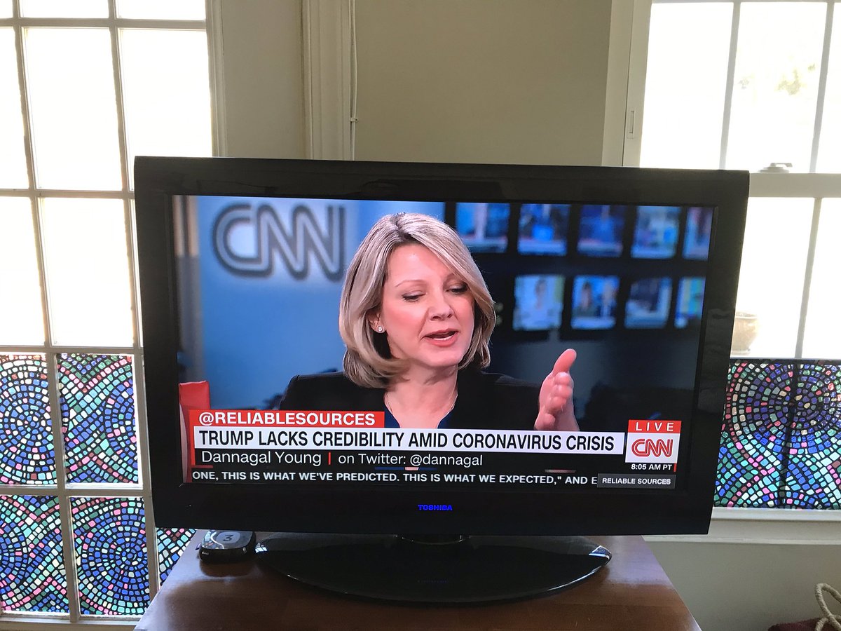 TheDocHoff's tweet photo. My friend @dannagal is on @cnn @ReliableSources rn! https://t.co/Wv8WaK8XIF