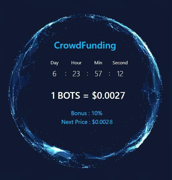 BotsChain's tweet photo. 🎉🎉Hot news🎉🎉
💥Good news for you. The price of Bots Token reached $0,0027
💎Continue to increase your asset now
🔑🔑Don't hesitate, join us now to buy bots with the best price
#BotsChain #Bots #BotsDApp #BotsToken #Ecosystems #BlockchainCenter #BlockchainCenterEcosystem https://t.co/3xNsJohaEX