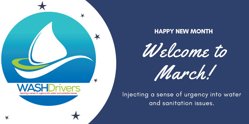 WashDrivers's tweet photo. Welcome to March!
We are marching to #EndOpenDefecation and ensure access to #Cleanwater and #Hygience. We are #washdrivers; we are injecting the needed urgency to #water and #sanitation issues in #Africa. Join the #March.
#SDG6 #Sdgs https://t.co/fzkjzkSsw8