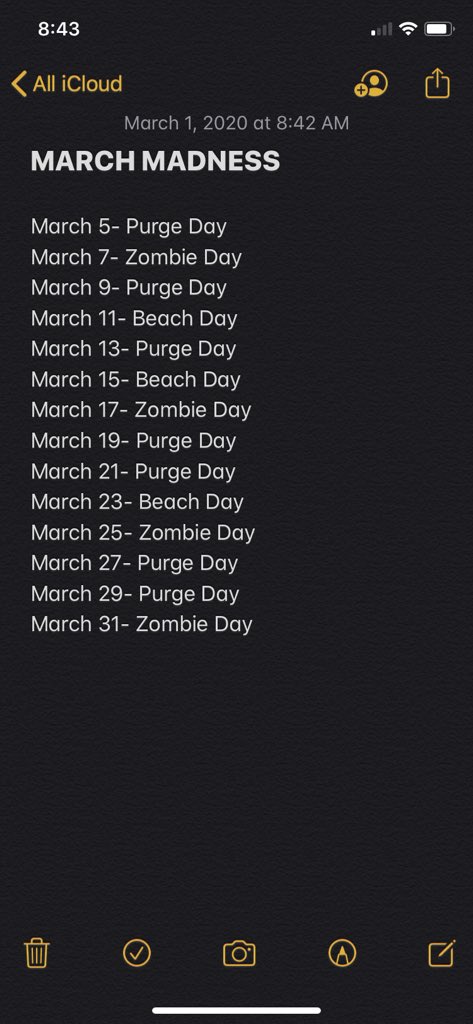 Make Sure You Pay Attention To Your Calendar!!!