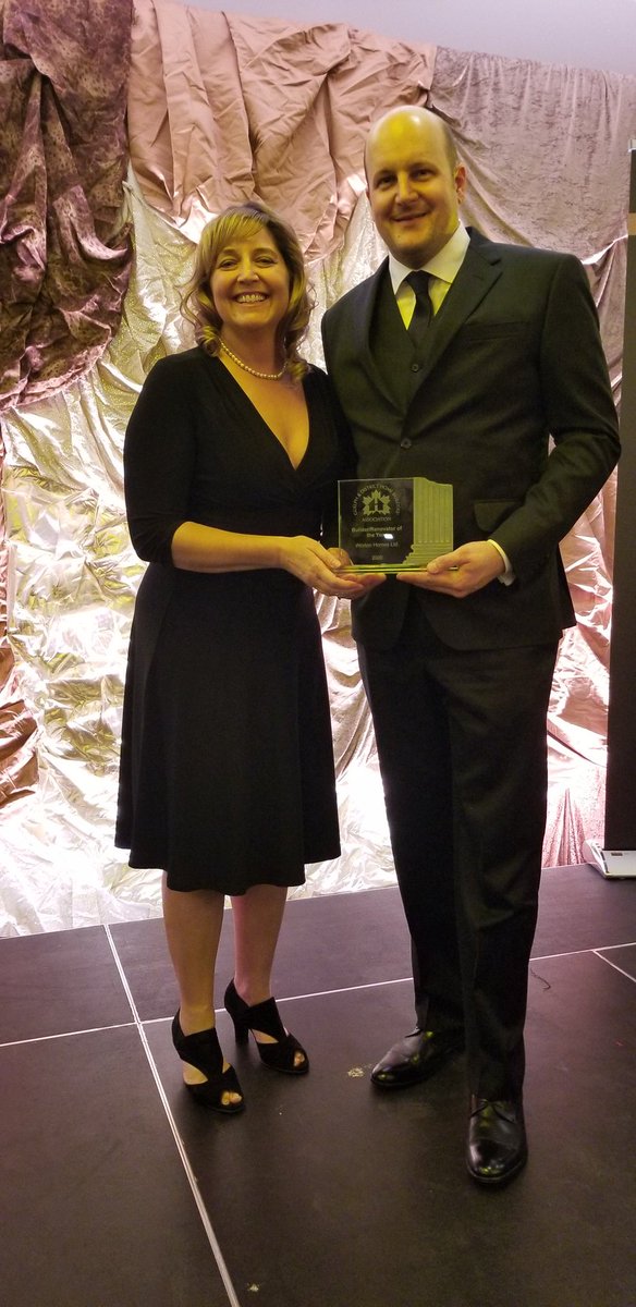 stacyjcooper's tweet photo. @guelphhba @ronaguelph @mikejcw @thomasfieldhome @OntarioHBA @wortonhomes @Sarmazian So many great members celebrated last night at the President's Ball #celebratinghomebuilders #skilledtrades https://t.co/cFcliBDJY5