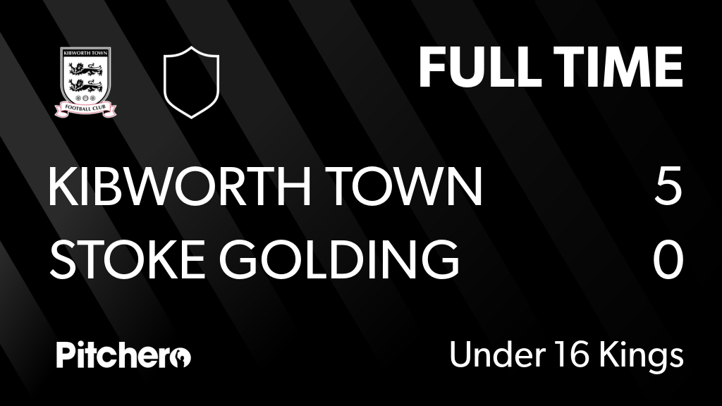 KibworthKings's tweet photo. FULL TIME: Kibworth Town Football Club 5 - 0 Stoke Golding Chairmans Cup Fixture
#KIBSTO #Pitchero
https://t.co/V5fztvHYfh https://t.co/g1SHm2ZhOK