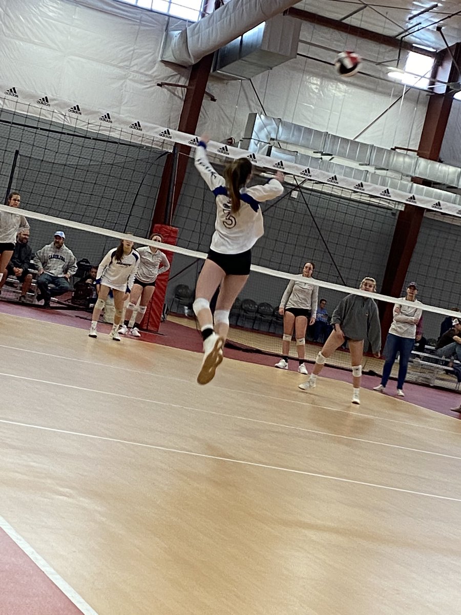 TaraCullen4's tweet photo. Back at it bright and early this morning to watch @CullenAyla play some volleyball!! #MyWorld #TeamVelocity https://t.co/5s1Pfgu8ai
