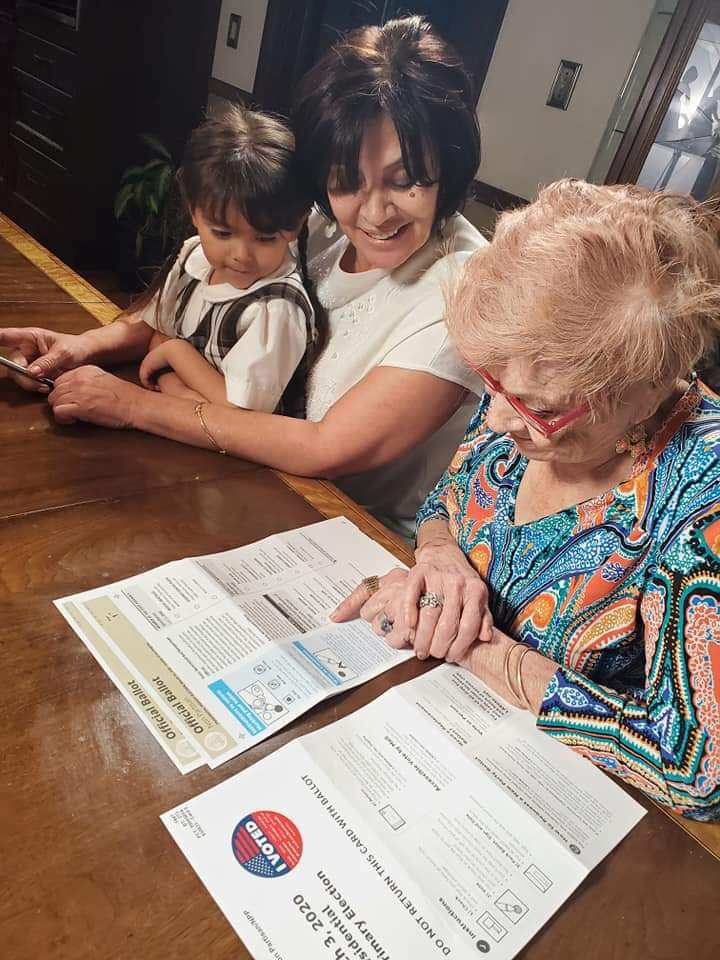 voteraquel's tweet photo. I am very fortunate to have been raised by strong women. My grandmother and mother worked very hard to provide the very best for me. 

We passionately disagree at times but we agree that voting for Raquel Zamora who is the right choice. 

Thank you Grandma for your vote ✅ https://t.co/ku7injMdxh