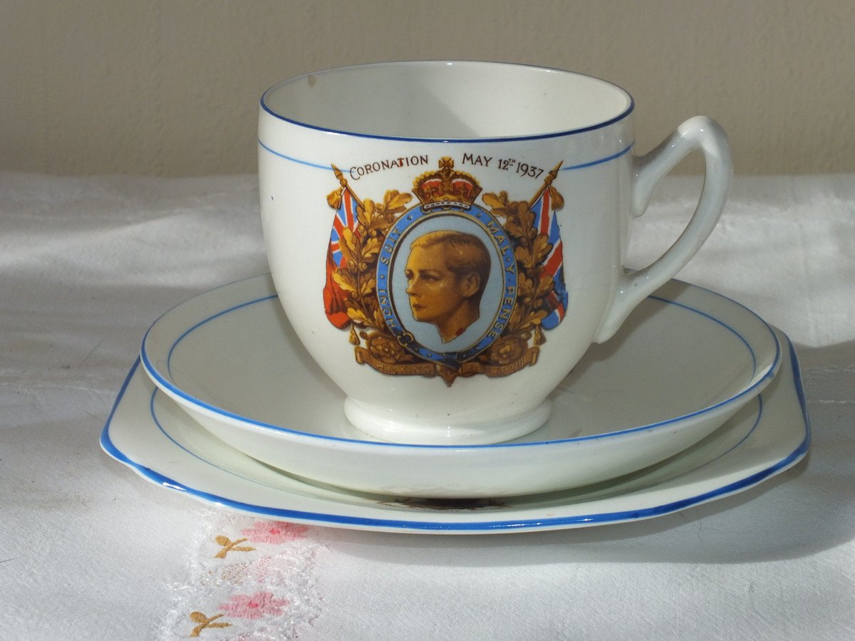 Excited to share the latest addition to my #etsy shop: King Edward VIII Coronation Duchess Bone China Trio Royal Memorabilia etsy.me/39faYdn #vintage #collectibles #vintageteam #coronationplates #duchessbonechina #royalmemorabilia #royalcollectibles #britishroy