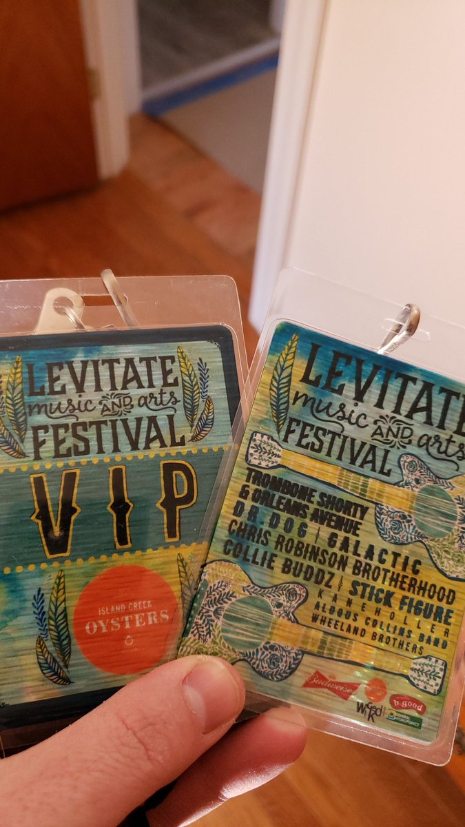 Tmorrison76's tweet photo. Spring cleaning......hey @Levitate_Fest can you bring back lanyards for VIP this year?! https://t.co/VEn6XI3Drx