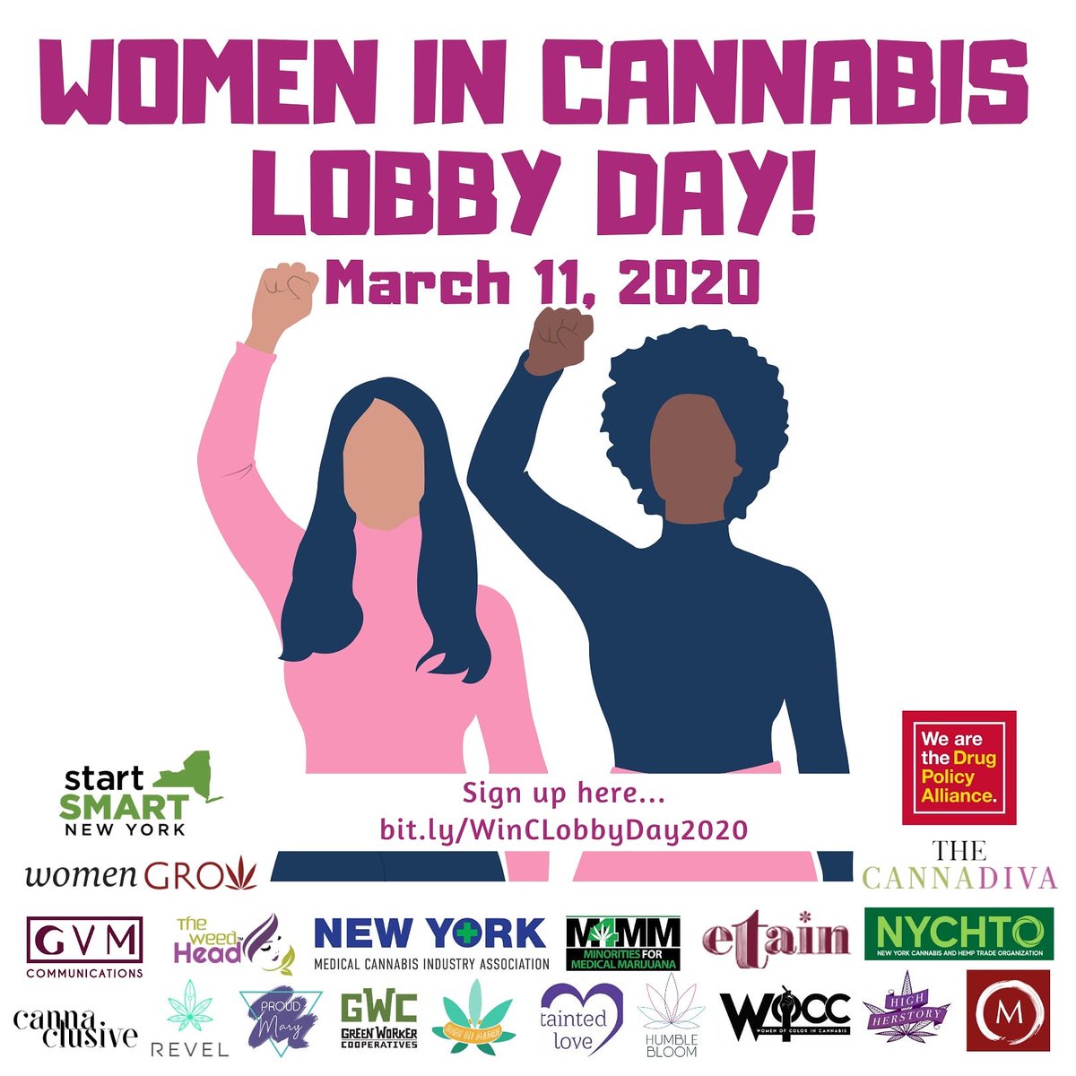 @nyccannadivas
<a href="/startsmartny/">SMART-NY</a>
@drugpolicyalliance
@cannaclusive
@greenworkercooperatives
<a href="/highmimadre/">High Mi Madre</a>
<a href="/highherstory/">High Herstory</a>
@wocc
<a href="/ontherevel/">On The Revel</a>
@proudmarynetwork
<a href="/taintedlovebk/">TLBK, LLC</a>
<a href="/HumbleBloomCo/">Humble Bloom</a>
<a href="/theweedheadco/">The WeedHead™️ & Company</a>
<a href="/themazecalendar/">The Maze</a> 
@gvmcommunicationspr 
<a href="/nychtorg/">NY Cannabis and Hemp Trade Org</a> 
@etainllc 
<a href="/m4mmunited/">Minorities4MedicalMJ</a> 
<a href="/nymedmar/">NYMCIA</a>