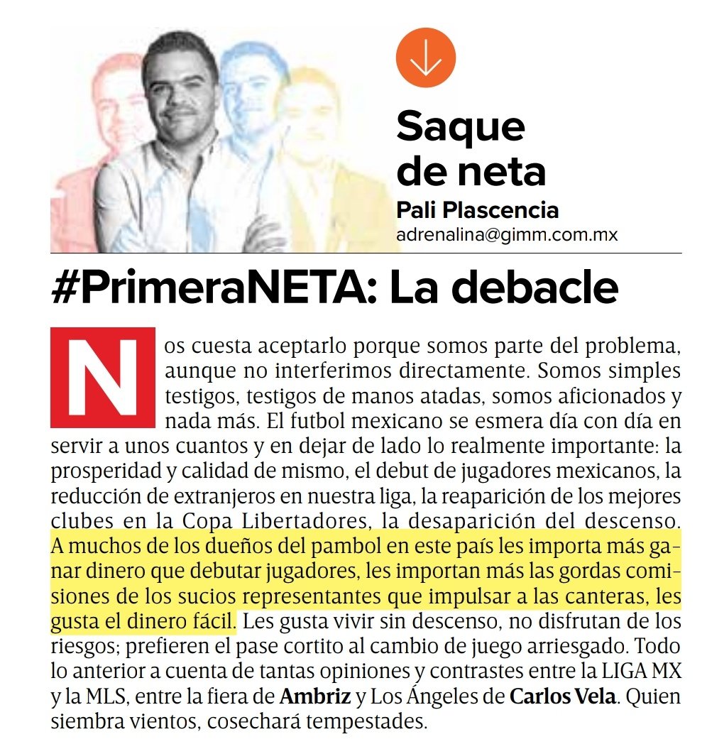 paliplax's tweet photo. Hoy en 
@adrenalina de  @Excelsior
escribo: #SAQUEDENETA

#PrimerNETA:  La debacle. 🧐🕴🏻
#SegundaNETA: La esperanza. 🚂 🧒🏽
#NETASextras: #MOLELANDIA. 4⃣ -2⃣1⃣

Rolen los RT' s racita que la chucuchú manda en #MOLELANDIA https://t.co/emQ9H4qGjZ