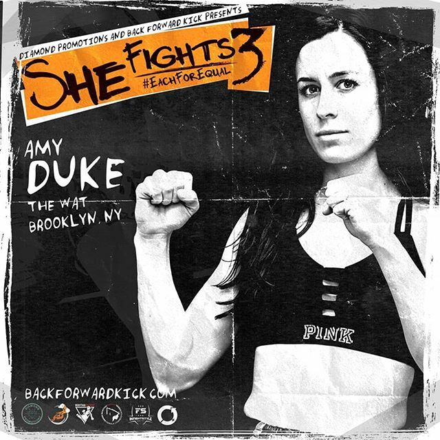 BackForwardKick's tweet photo. Coming up in a Florida swamp, Amy Duke quickly learned that kicking people was a safer hobby than wrestling Gators. She moved her training to @TheWatNYC, where she could pursue her passion of combining @crocs with her @infightstyle shorts.

Just how far … https://t.co/c0ktOlUQOf https://t.co/ZMhjdkmO6o