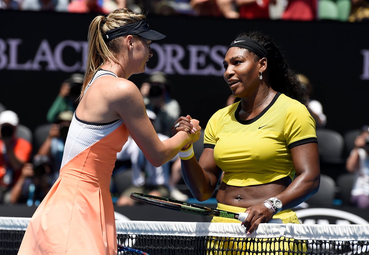 This means, in effect, that Serena Williams both made and ended Maria Sharapova's career.