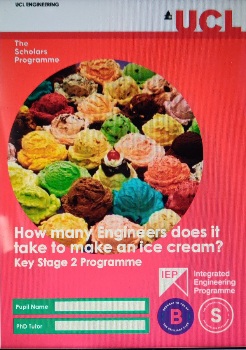 josh_NFM's tweet photo. Weekend of #TSPtraining complete! Great advice from @BrilliantClub in designing and delivering effective tutorials, working with different ages and an idea of what to expect. Looking forward to teaching about ice cream and engineering designed by @ucl to students in a few weeks! https://t.co/KMiOxHvRKf