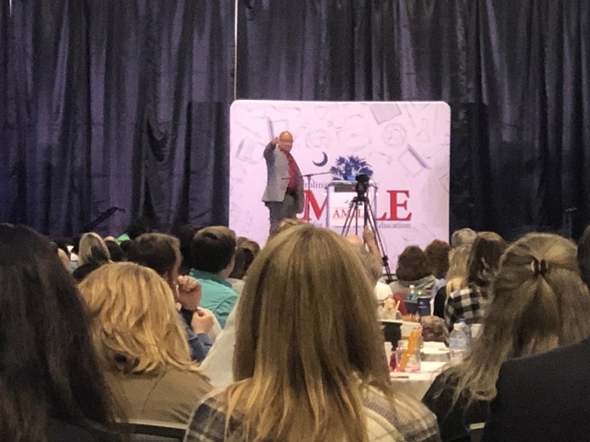 StevenSokohl's tweet image. What a fantastic @The_SCAMLE conference this weekend put on by some amazing #middlelevel educators across SC! Excited to see the fruits of everyone’s effort throughout our great state! Until next year, everyone! #scamle2020 #TeachSC #loveSCschools