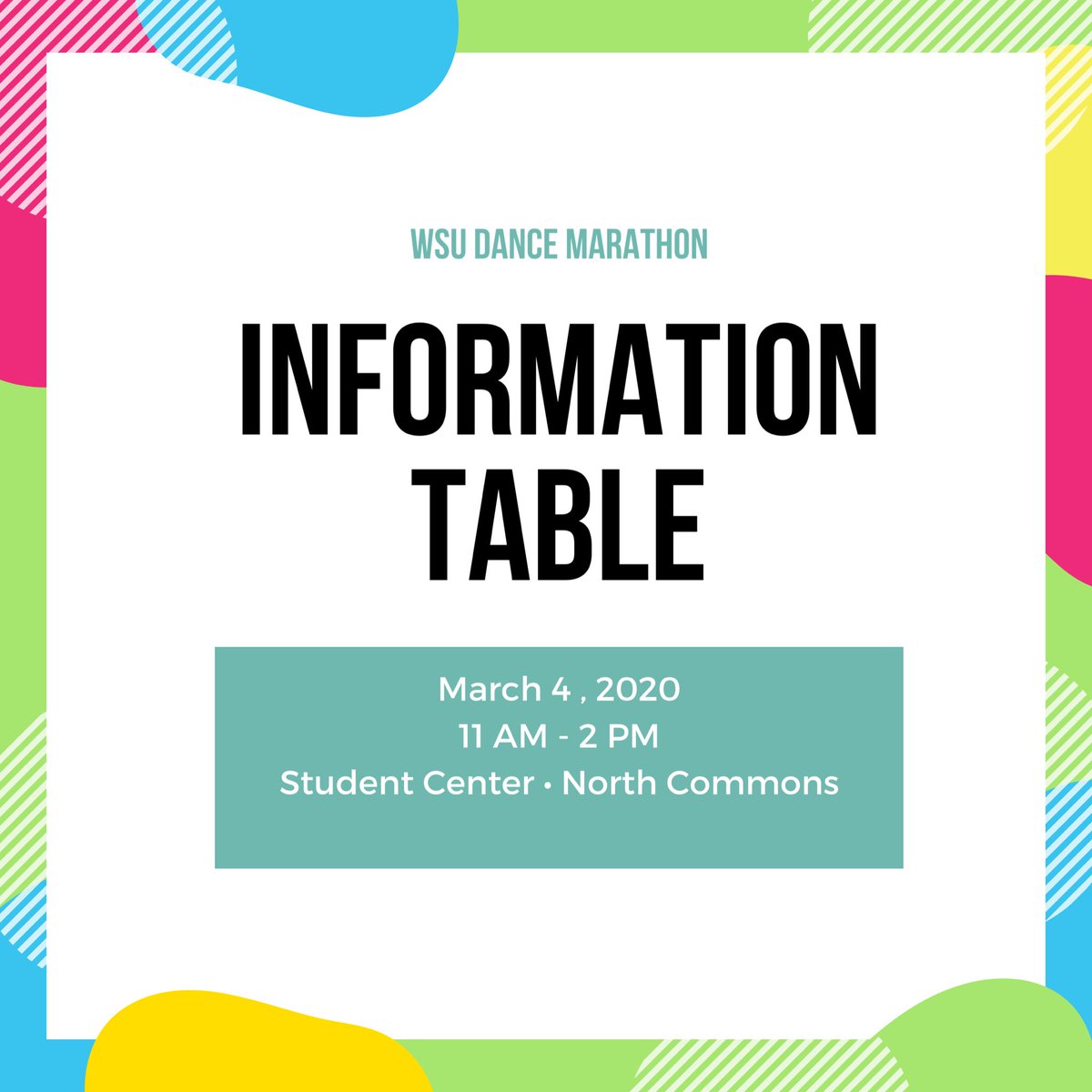 Please Stop By This Wednesday To Say Hello ❣️. Bring A Friend Along To Learn About Our Org 👩🏼‍🤝‍👩🏽.