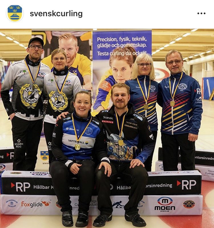 ciaomichaella's tweet photo. Congrats to the @svenskcurling #mixeddoubles medalists ๐
Does this mean @cr1ppa & @McmanusSara will team up in MD next year to keep the @TeamNiklasEdin - @TeamHasselborg duo trend continuing? @NiklasEdin & @smabergs were also great at #ContCup2020 ๐ค #curling ๐ฅ๐๐๐ธ๐ช https://t.co/tAltAhAYXG