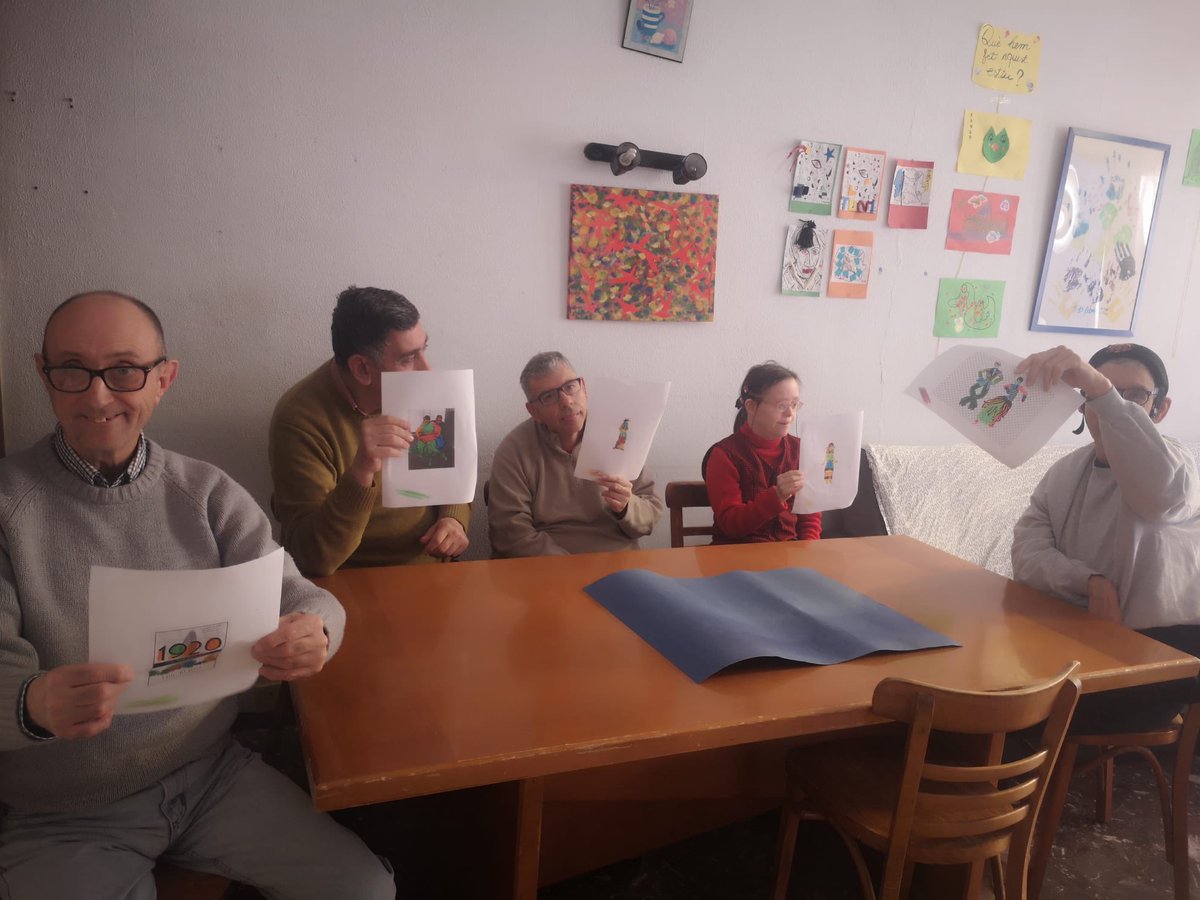 FundacioCanigo's tweet photo. La llar treballant l’Eix. https://t.co/ieTIGELqn4