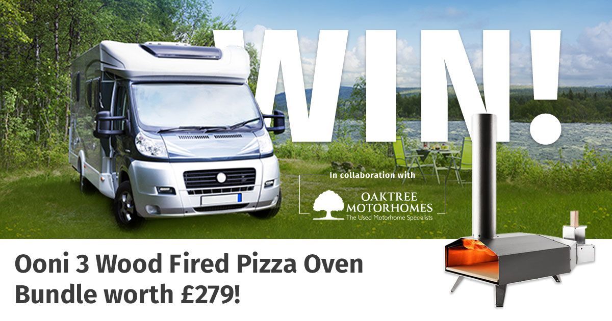 Win an Ooni 3 Wood Fired Portable Pizza Oven - perfect for life on the road🍕 This £279 bundle is 5 star rated and cooks your pizza in just 60 SECONDS!

Start the season right, enter the competition here > buff.ly/2TnfgJ1
Don't forget to #RT