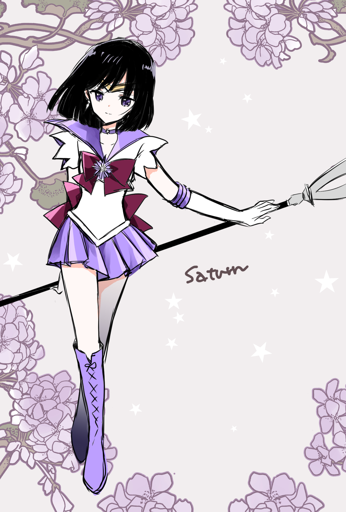 久世みずき 学校休みだったりするのでおすすめアニメを余力ある時イラストと共にあげていこうと思います 最初は美少女戦士 セーラームーン キャラもステッキのデザインとかも本当好き セーラーサターンが最推しってわけではないのだけど サターンも間違い
