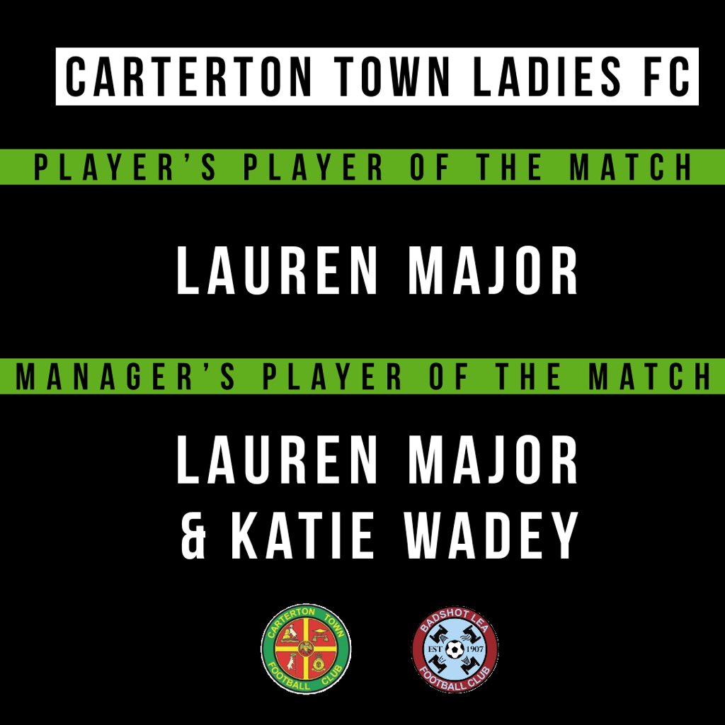 Ctownladies's tweet photo. Well done to the first team, who are through to the League Cup semi final after beating Badshot Lea 4-1.

Special shout-out to Lozza and Wades for getting player of the match 👏👏 https://t.co/obj9FXgN2L