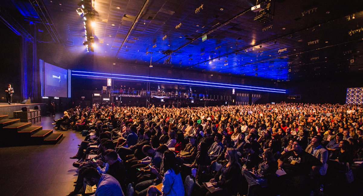 Do you have a friend who is nervous about an upcoming keynote speech? One of the nicest things you can do is to sit upfront, put away your phone, and pay direct attention to them. 

Bonus points for nodding your head when they make a good point, and laughing at their jokes.