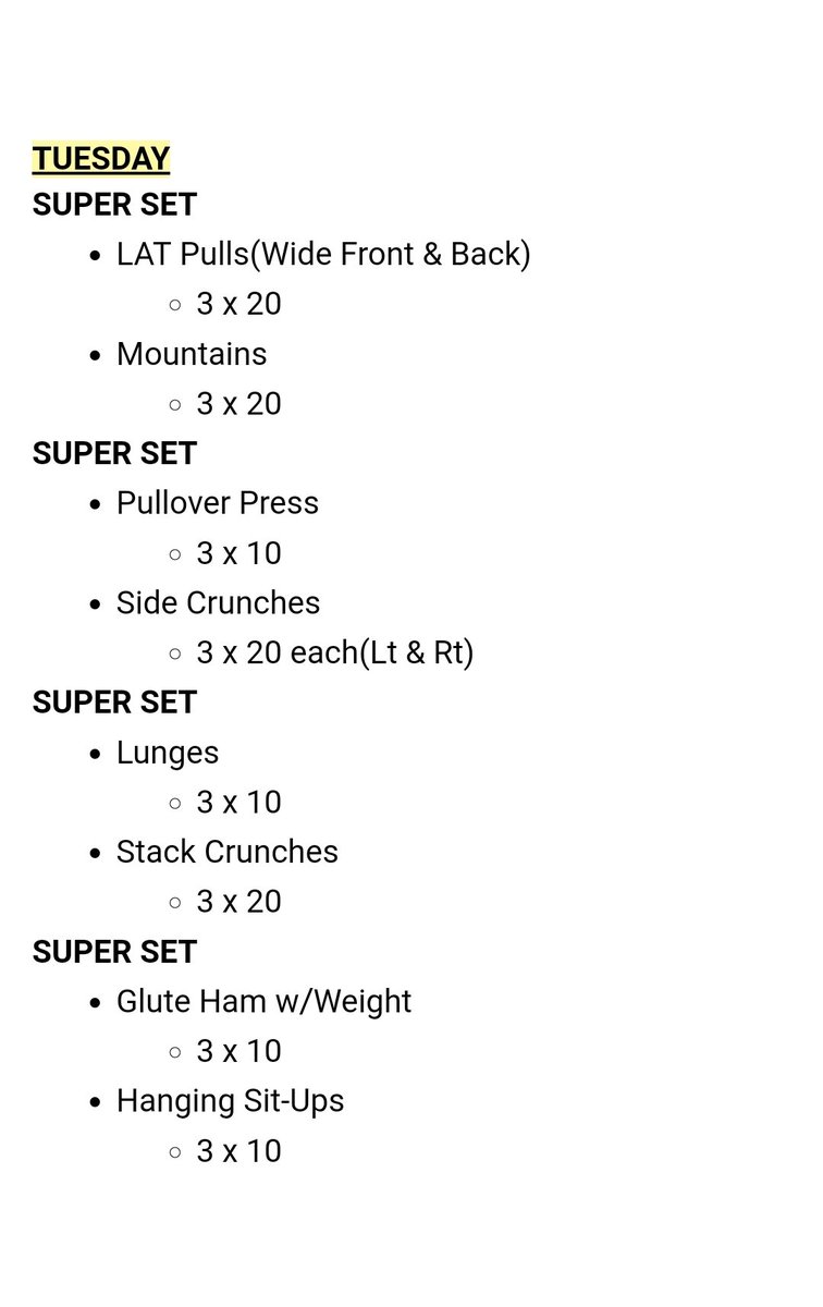 RicklanHolmes's tweet image. Personal workout for the week
#CoachesStayFit #HTC