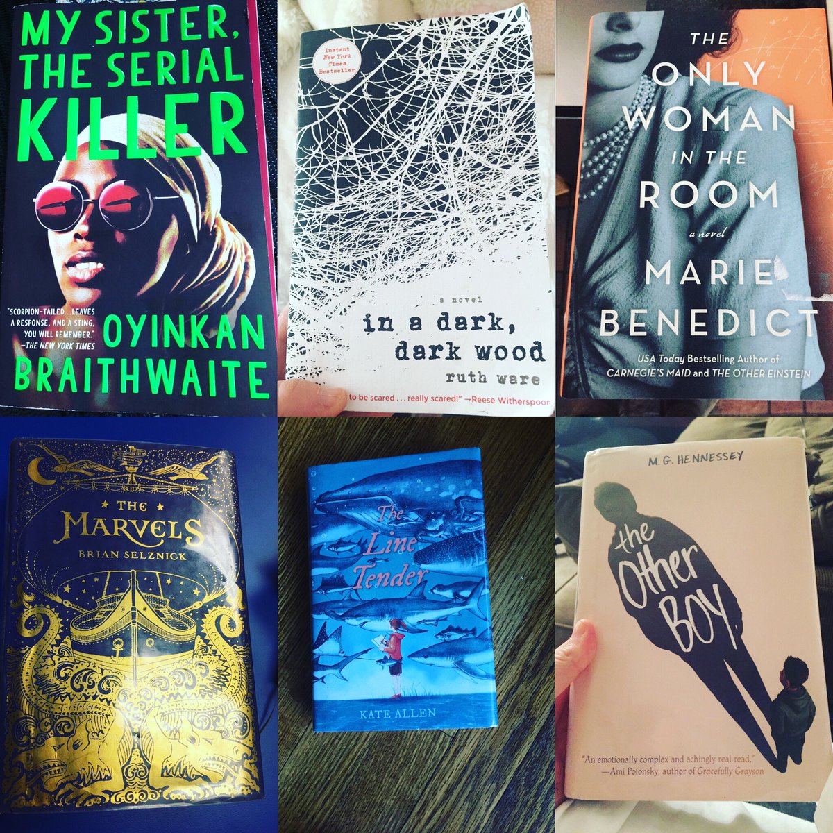 MrsScott7117's tweet image. February reading 
#keeponreading #YAbooks #teacherreader