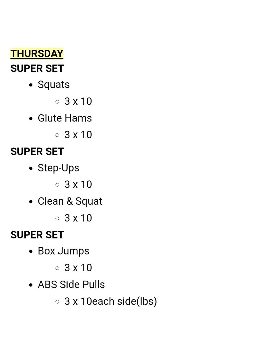 RicklanHolmes's tweet image. Personal workout for the week
#CoachesStayFit #HTC