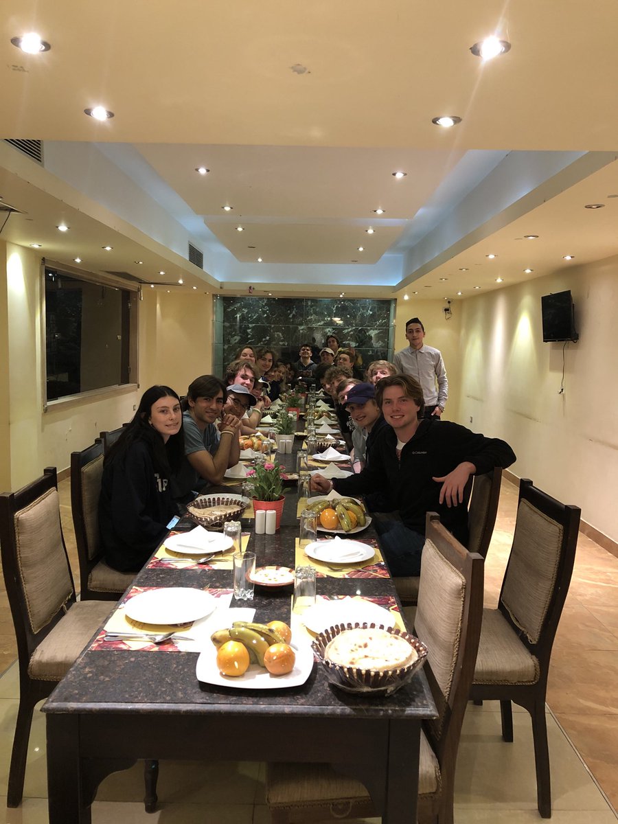 sabaroody's tweet photo. Group dinner. #onebigtable #mvinterim2020 #mvegypt https://t.co/yogvaKOsvk