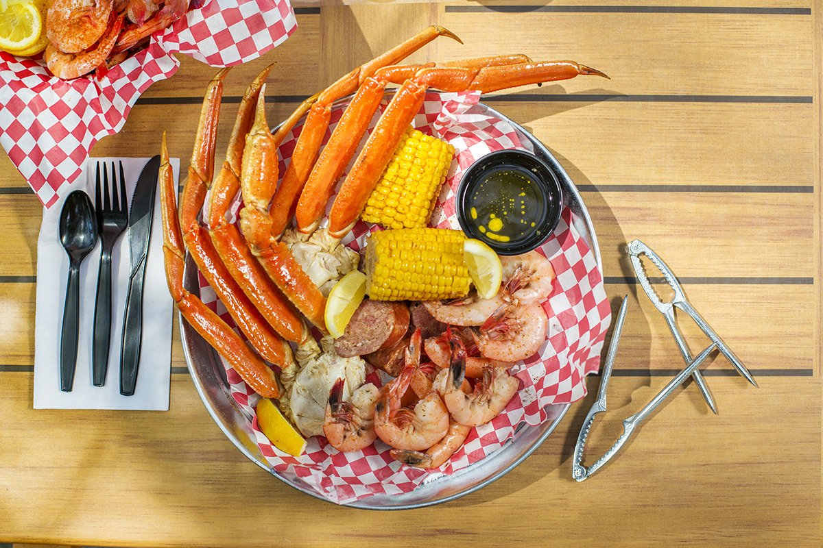 Today is the day! Harbourside is reopening for the season, serving your favorite steamed crab legs, burgers and more in the heart of Harbour Town.
