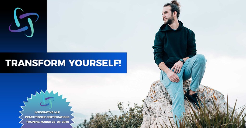 Transform yourself!

Join our Integrative NLP Practitioner Certification® Training on March 26 -29, 2020, in Vancouver, BC.

Click here to register and use promo code FB2020 and save $50 USD! bit.ly/NLP_Vancouver2…