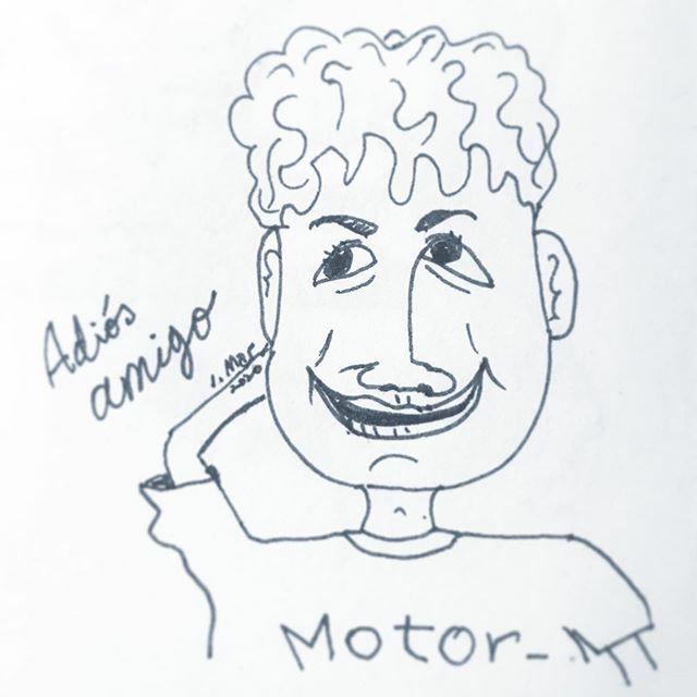 thinkingatom's tweet photo. Adiós amigo! / 20200301
-
#adiós #amigo #byebye #myfriend #man #face #visage #character #daily #drawing #sketch #english #word #vocabulary #pen #art #illustration #design #onedrawingaday #drawingeveryday #dailyatom #crys #crysju https://t.co/bCMYxZCPLQ https://t.co/SFD2KfJbXl