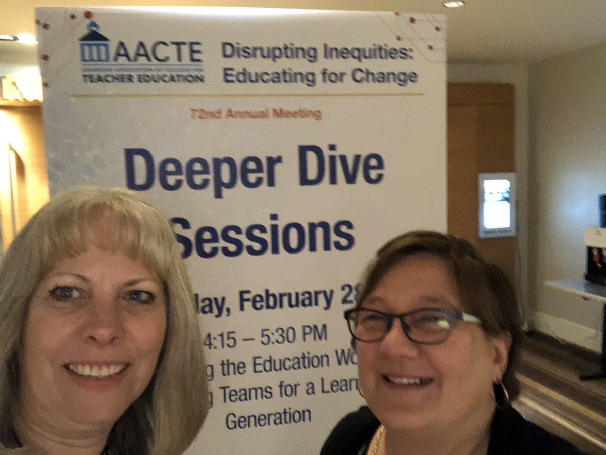 More MnACTE colleagues at #AACTE20 😊