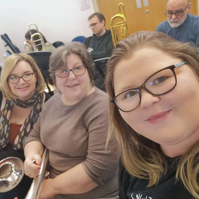 ShrewtonBand's tweet photo. #teamhorn another brilliant day rehearsing #bringonTorquay https://t.co/IvwFkQwbZG