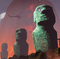 SumPunkWhoCares's tweet photo. #HorrorHaiku:#DonaldWandreiCycle:
Title:#EastersSinisterWeb:3/1/20:
The Seal's Keeper
Summons the sleeping titans
From the deepest crypts
Basis:#TheWebOfEasterIsland (1948) by #DonaldWandrei, #HPLovecraft-circle author. https://t.co/qtXBrga0V6