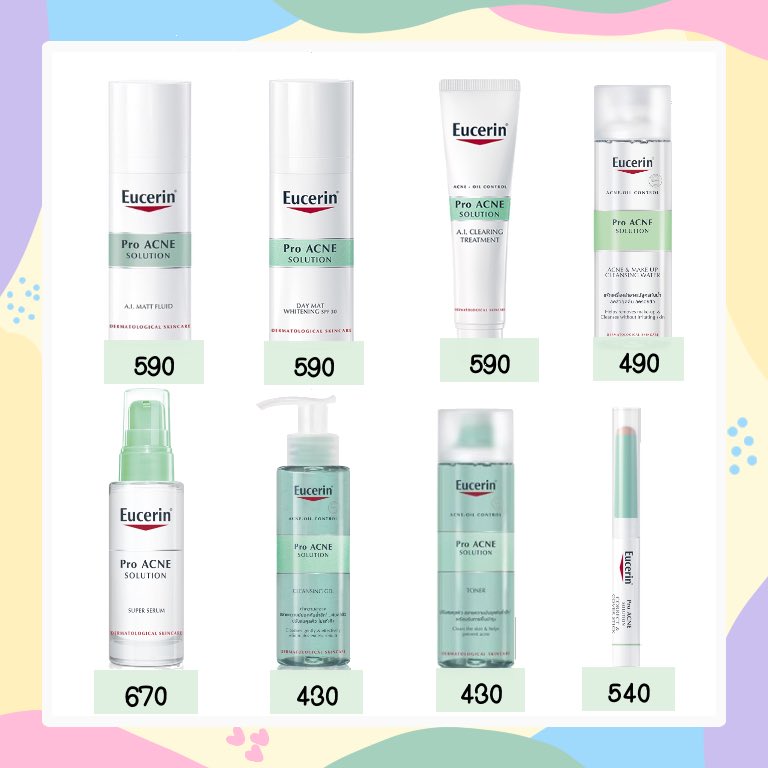 DmEucerin's tweet photo. พร้อมส่ง‼️‼️‼️#eucerin
ของแท้💯#สาวกยูเซอริน สนใจสินค้าชิ้นไหน สอบถามได้ค่าา😘

#ถูกและดี #ของมันต้องมี #ใช้ดีบอกต่อ #howtobeauty #HowtoPerfect #สิว #ไว้รีวิวห้ามขายของโว้ยย #ชี้เป้าของถูก #รีวิววัตสัน #รีวิวเซเว่น #พร้อมส่ง #สิวหาย https://t.co/Slof1tICjg