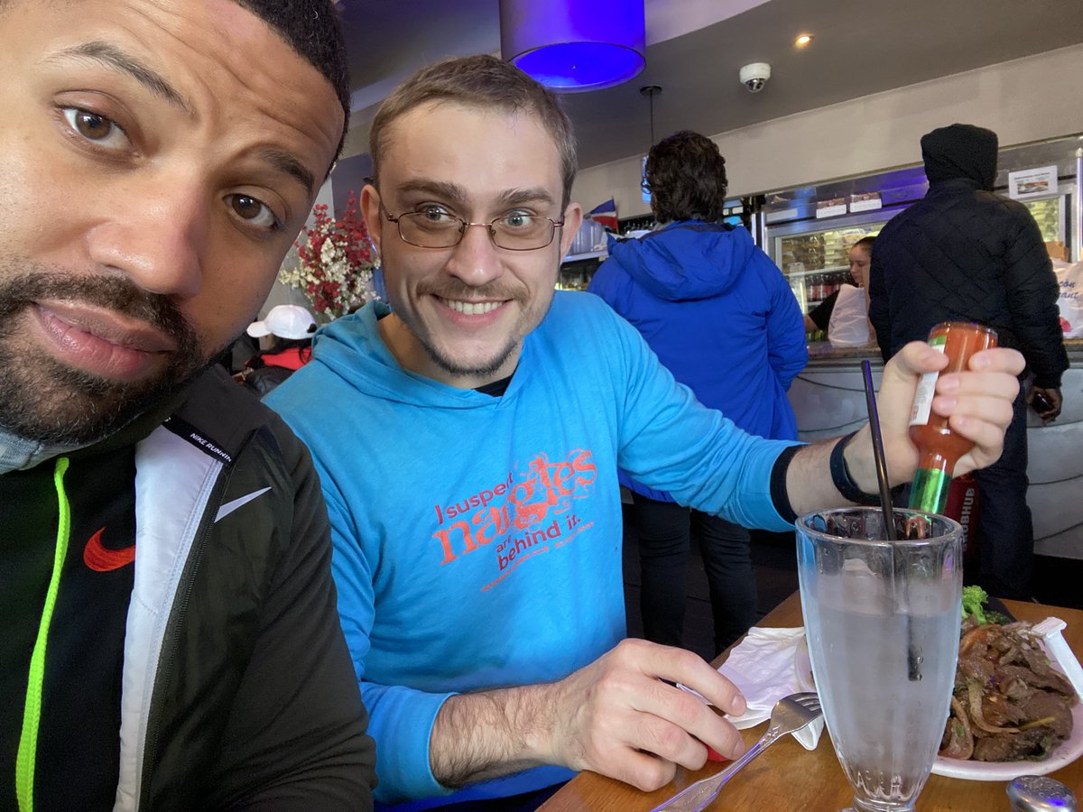 eljefe_30's tweet photo. Just a normal Sunday running the #WashHeights5K with the best run group out.
On to NYC Half Training 🏃🏽♂️🏃🏽♀️💪🏽🥇
#Runfam #NERules #Weneedtogetserious #Runnerscorner https://t.co/MbOxPUZ9km