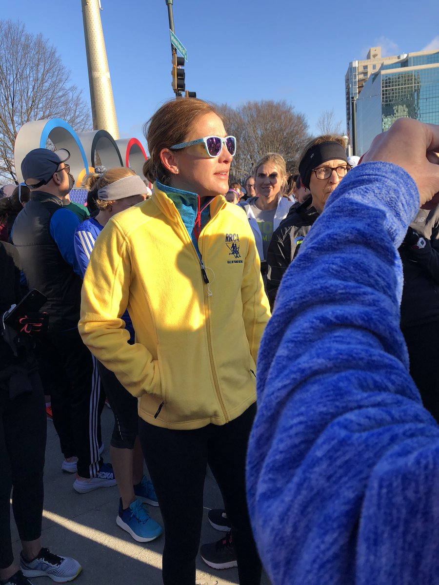 cariblind's tweet photo. Great run with @karagoucher @CleanSportCO and @RRCAnational . Thanks for all you do Kara! https://t.co/ZopwMHF90E